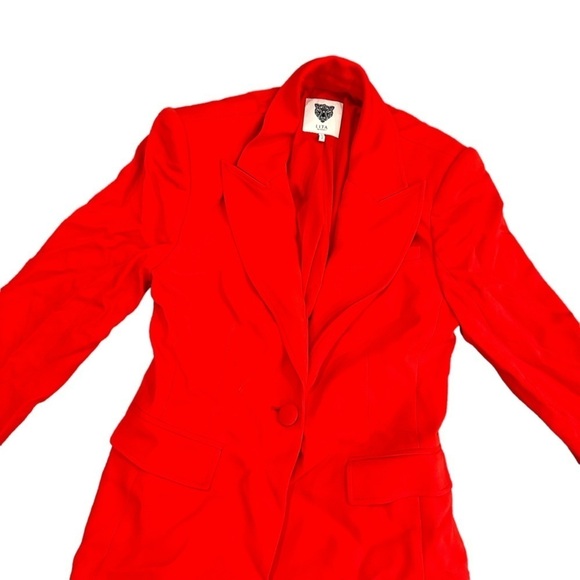 NWOT Lita by Ciara red blazer size small - Picture 4 of 7